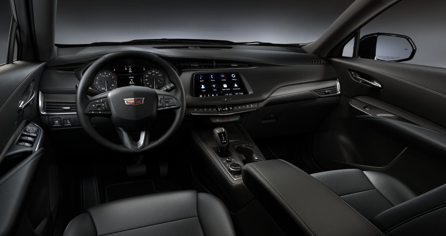2019 Cadillac XT4 Premium Luxury Black Interior